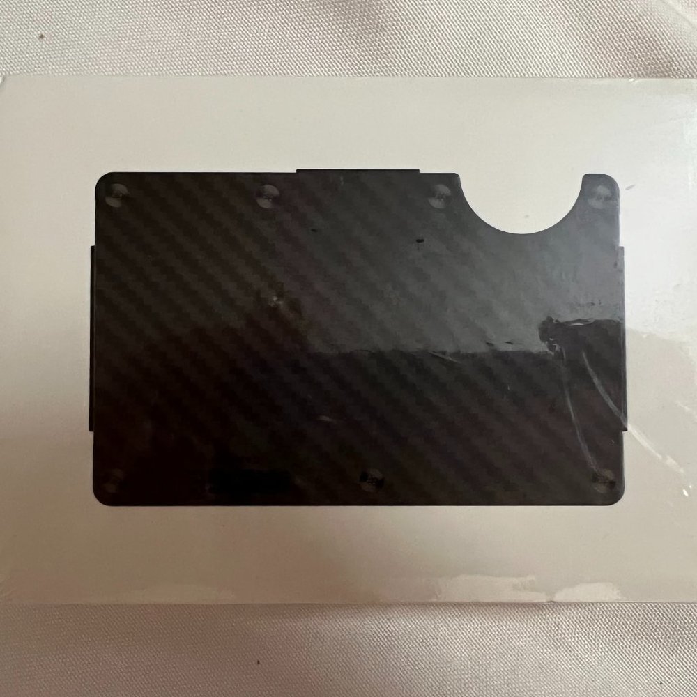 The Ridge RFID Blocking Carbon Fiber 3K Cash Strap